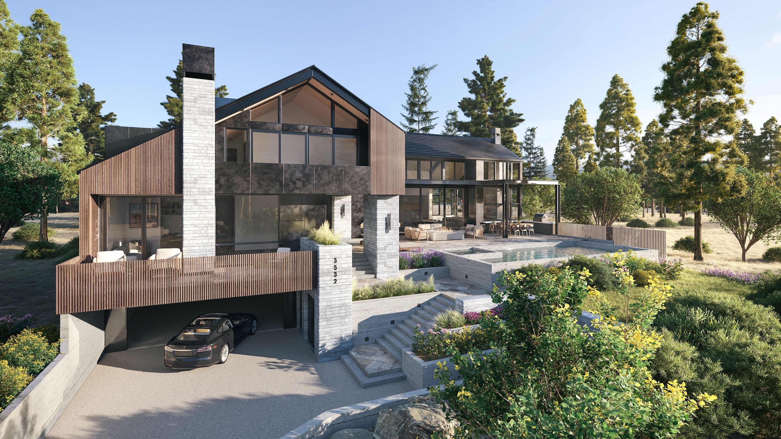 Guide 3D Rendering Process Final Rendering