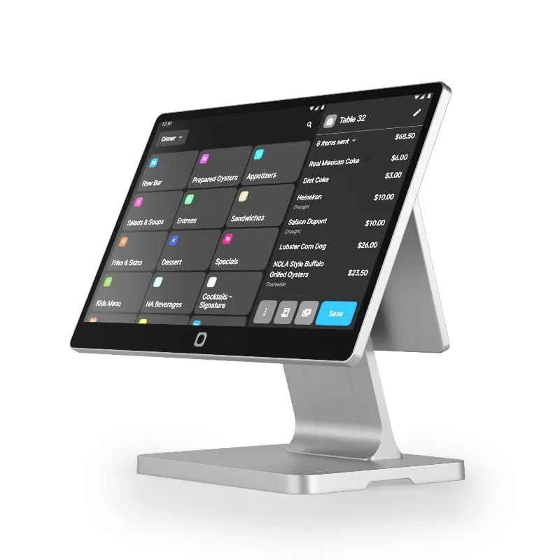 3D product rendering of a desktop monitor