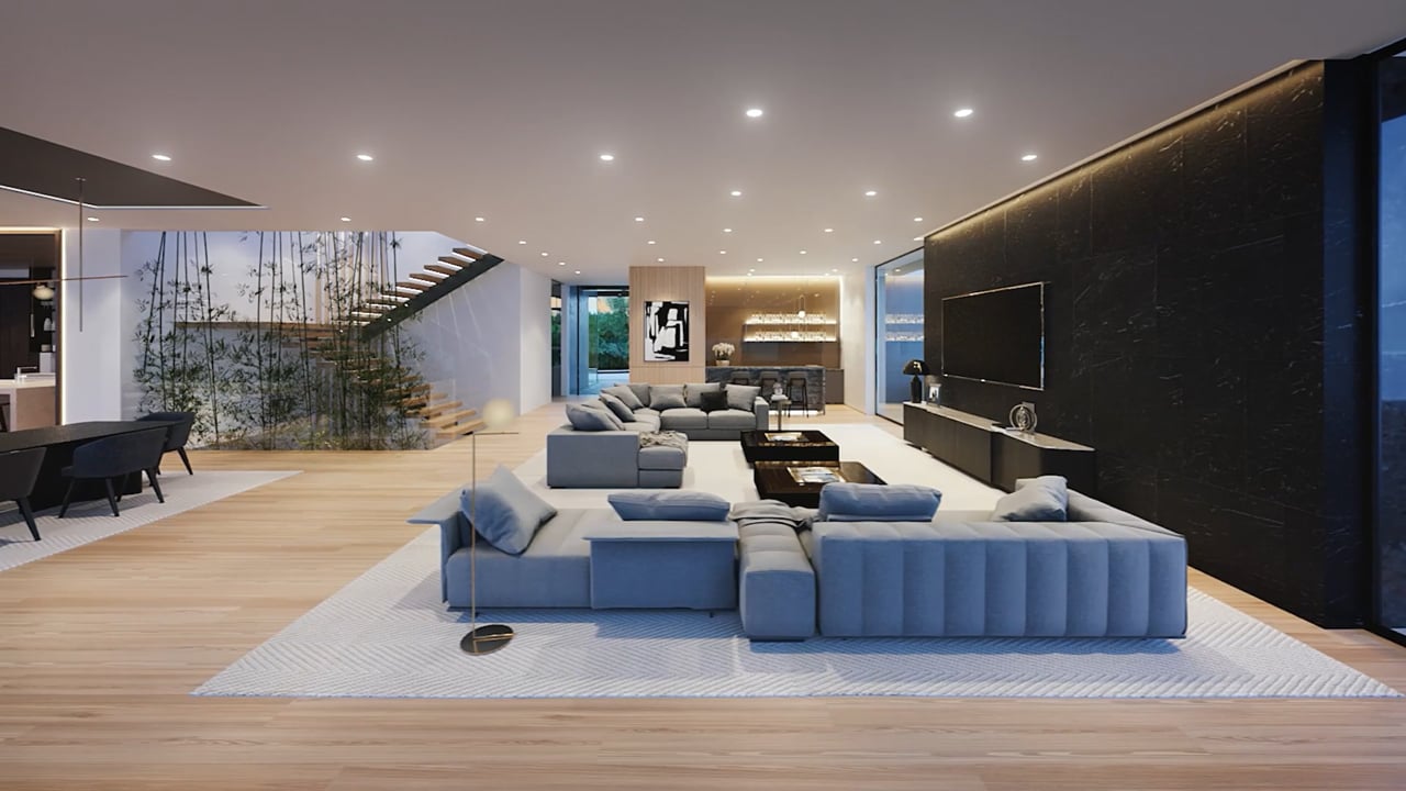 Film of the residence at 1660 Casale Road, Pacific Palisades, California