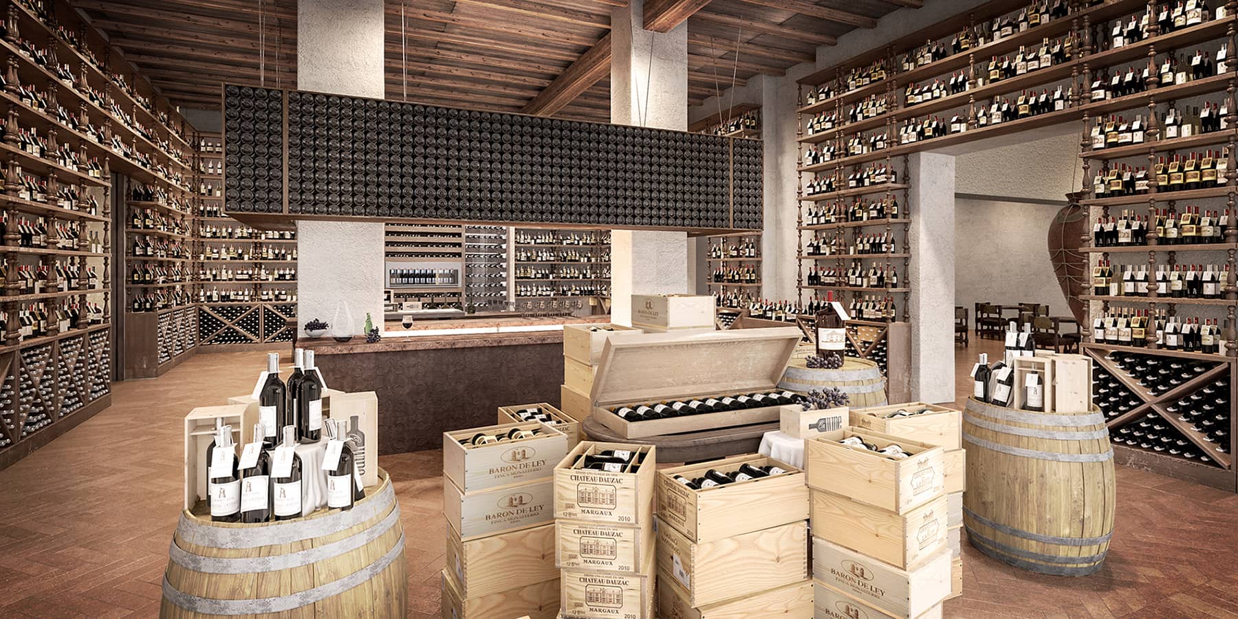 retail store rendering