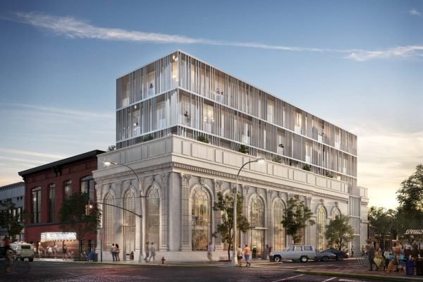 asbury park mixed use development out side view render