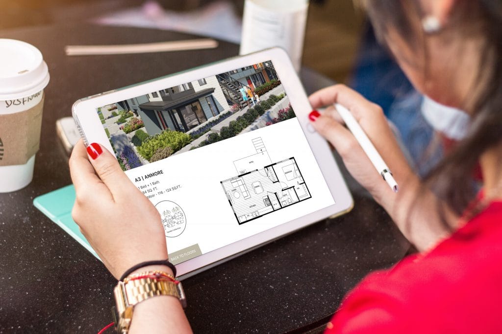 Service - Apps / Interactive 1 iPad in Hands Mockup