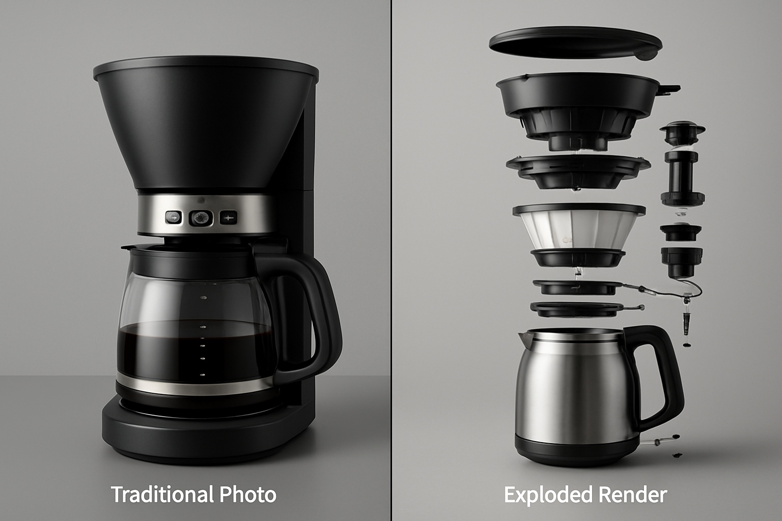 How Exploded View Designs Help Sell Complex Products 1 why traditional product photography falls short